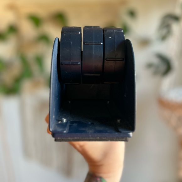 Safina Triple Roll Narrow Tape Dispenser | Office Masking Label Tape Cutter - Picture 7 of 10